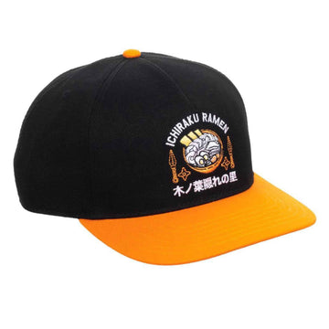 Naruto Shippuden Ichiraku Ramen Embroidered Snapback Hat - BUCKET POPCORN